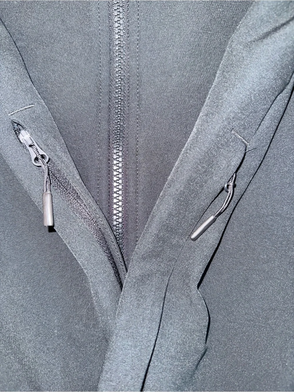 NWOT Nike Men's Black Hooded Full-Zip Dri-Fit Jacket